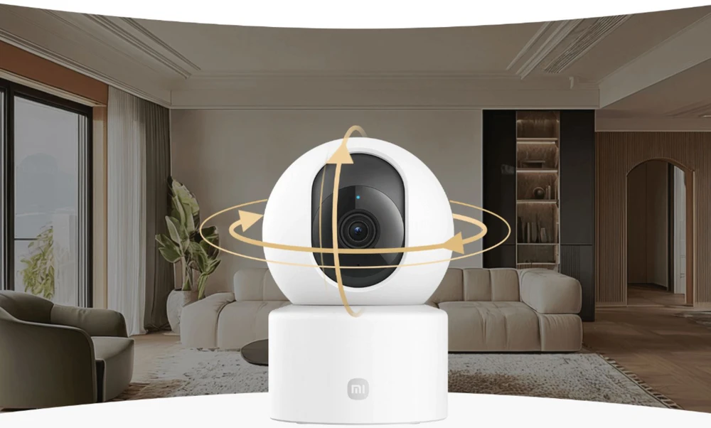 Tinklo kamera Xiaomi Smart Camera C201 | Kupolo formos | 2 MP | F2.1 | H.265 | Micro SD, maks. 256 GB
