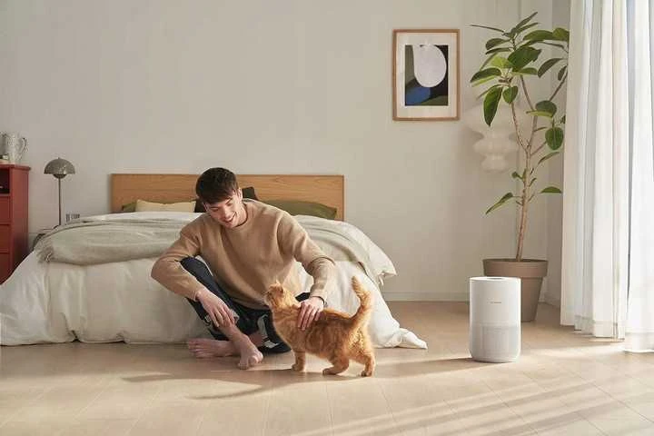 Oro valytuvas Xiaomi Smart Air Purifier 4 Compact, tinka kambariams iki 16-27 m²