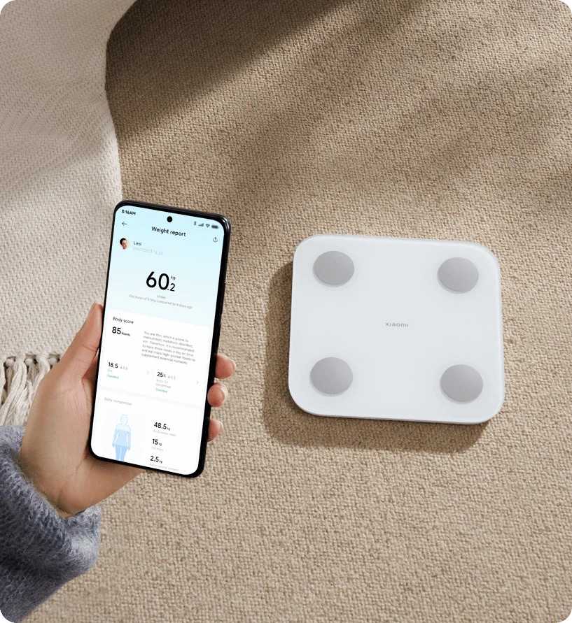 Xiaomi kūno sudėties svarstyklės "Body Composition Scal" S400