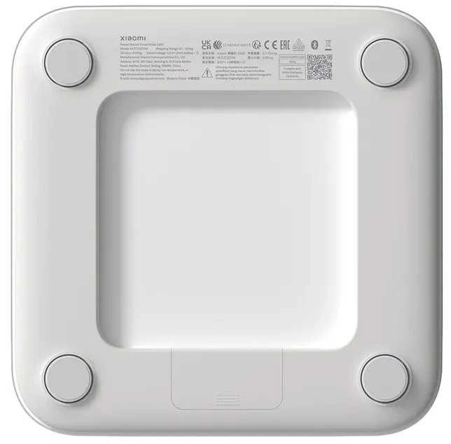 Išmaniosios svarstyklės Xiaomi Mi Smart Scale S200, Baltos