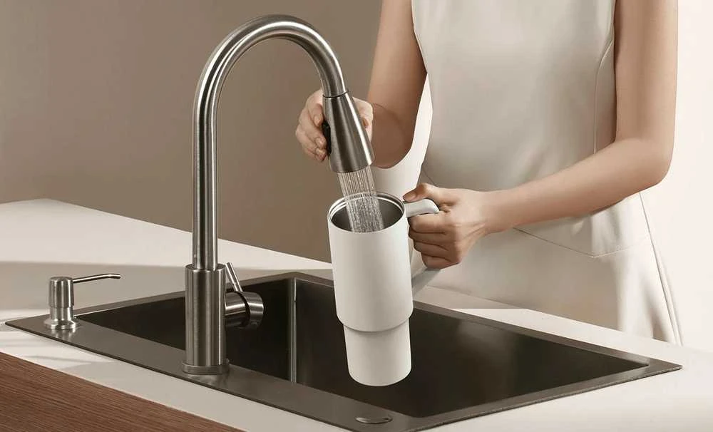 Xiaomi | Straw Mug | Capacity 1 L | Material Nerūdijantis plienas | Baltas