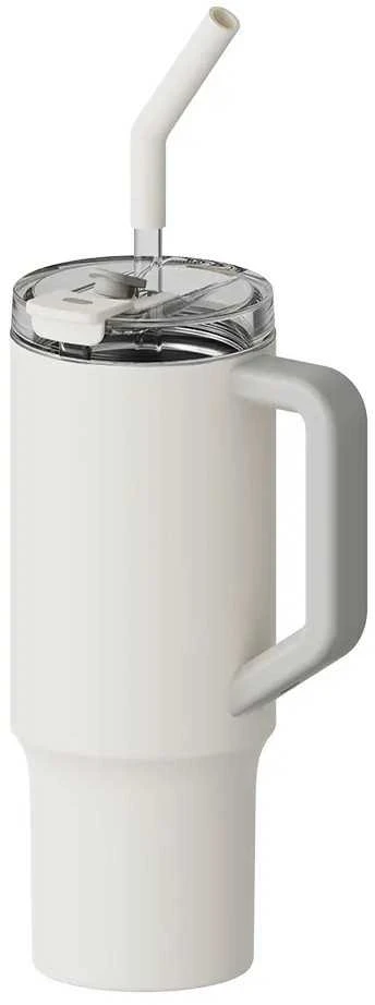 Xiaomi | Straw Mug | Capacity 1 L | Material Nerūdijantis plienas | Baltas