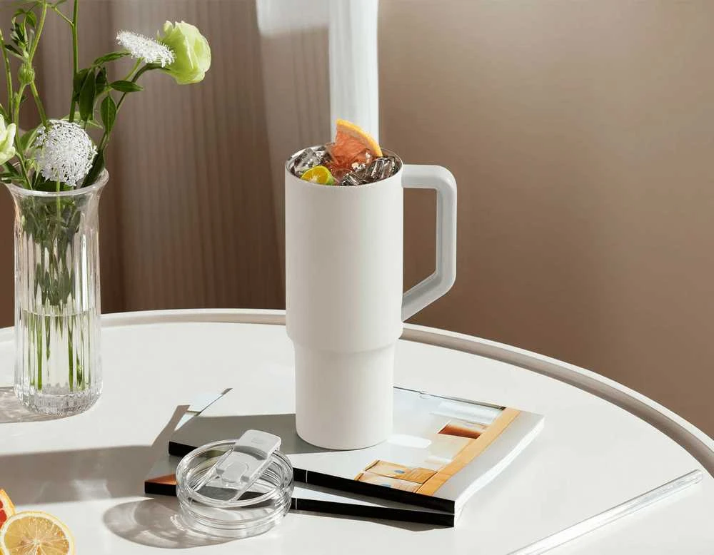 Xiaomi | Straw Mug | Capacity 1 L | Material Nerūdijantis plienas | Baltas