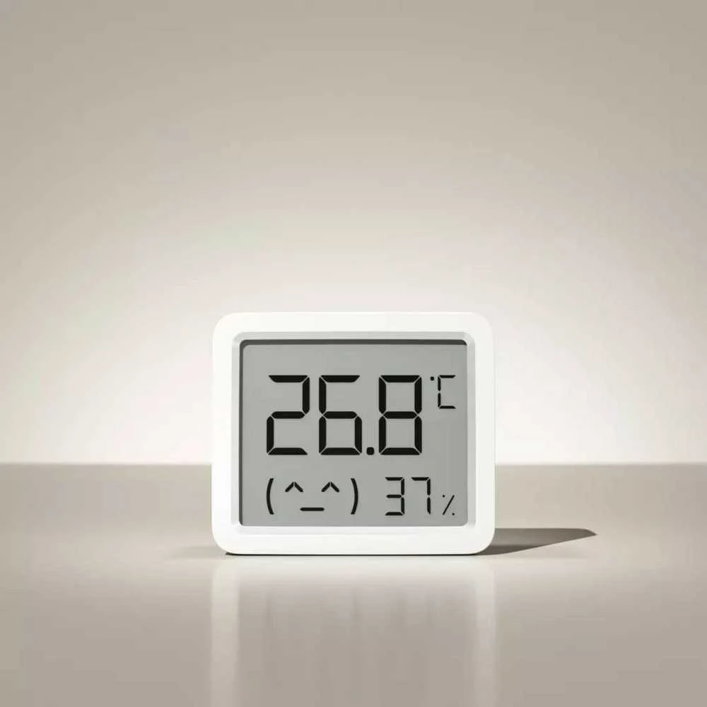 Xiaomi Mi Temperature and Humidity Monitorius 3 Mini baltos spalvos