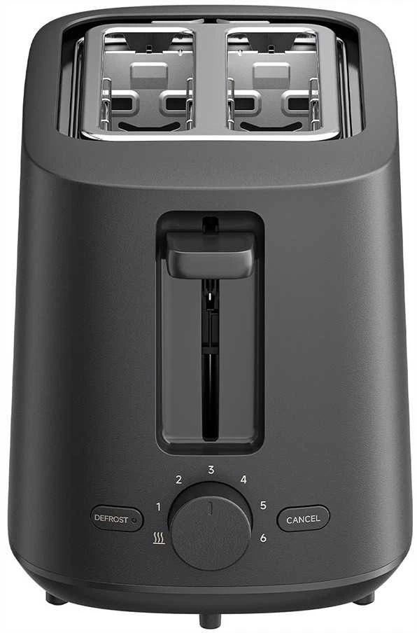 Skrudintuvas Xiaomi Toaster EU  | Galia 780–930 W | Lizdų skaičius 2 | Korpuso medžiaga - plastikas | Juodas