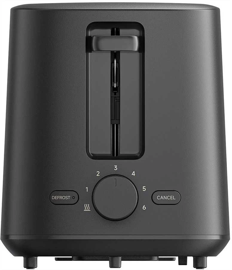 Skrudintuvas Xiaomi Toaster EU  | Galia 780–930 W | Lizdų skaičius 2 | Korpuso medžiaga - plastikas | Juodas