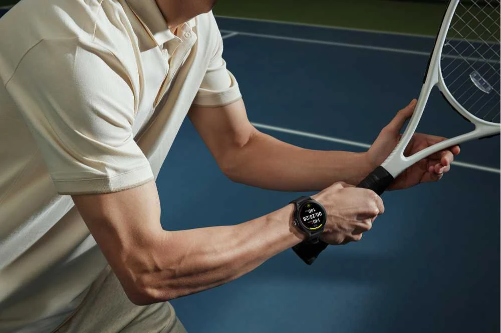 Išmanusis laikrodis Xiaomi Watch 2 Pro BT, Juodos spalvos nerūdijančio plieno korpusas su juodos spalvos silikoniniu dirželiu