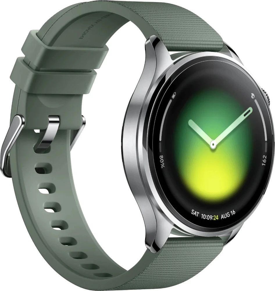 Išmanusis laikrodis Xiaomi Watch 5 | AMOLED | 1.54" | Atsparus vandeniui | Žalias