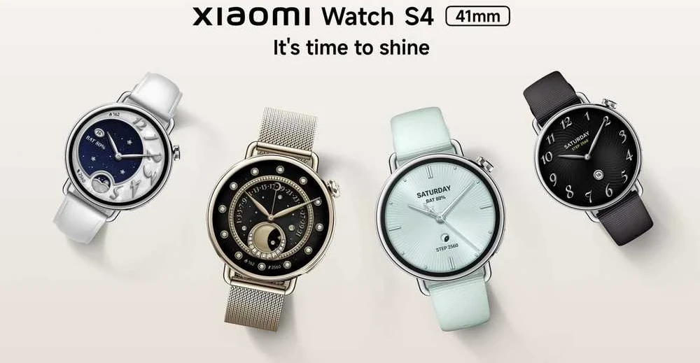 Išmanusis laikrodis Xiaomi Watch S4 41 mm, Auksinis