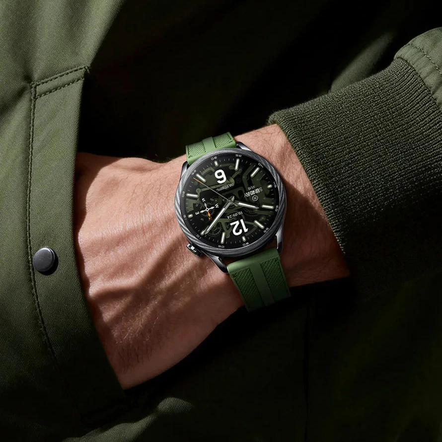 Išmanusis laikrodis Xiaomi | Watch S5 46mm | Smart watch | AMOLED | 1.48” | Atsparus vandeniui | Jungle Žalias