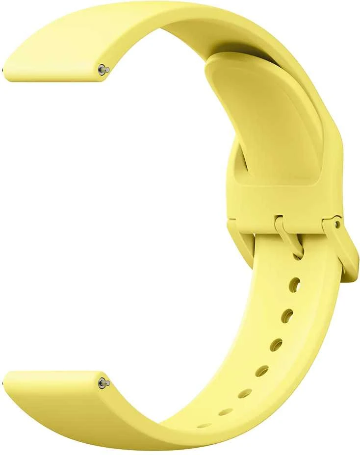 Xiaomi geltonas TPU laikrodžio dirželis su sagtimi