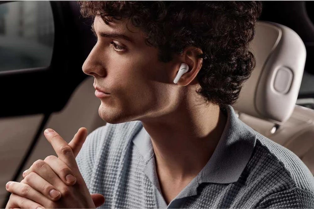 Belaidės ausinės Xiaomi Buds 5, Baltos