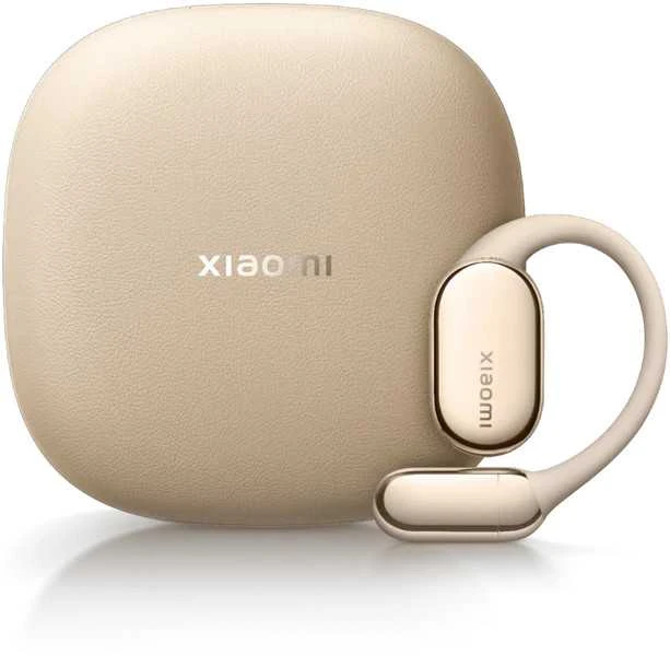 Xiaomi OpenWear Stereo Pro smėlio spalvos ausinės su dėklu