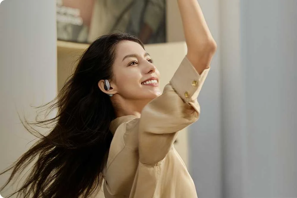 Ausinės Xiaomi OpenWear Stereo, Rusvai gelsvos spalvos