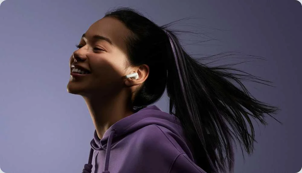 Ausinės Xiaomi Redmi Buds 6 Pro, Baltos spalvos