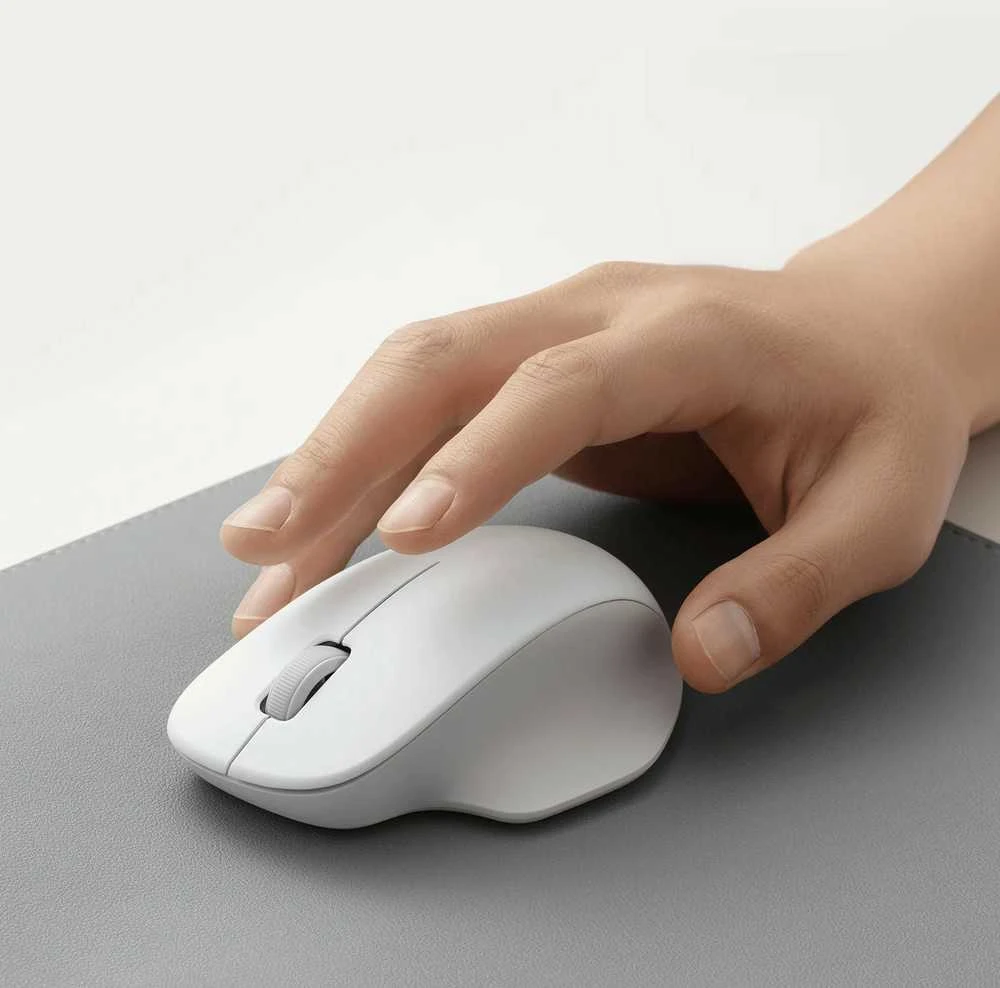 Xiaomi Pelė Comfort Edition | Wireless | 2.4GHz | Baltas
