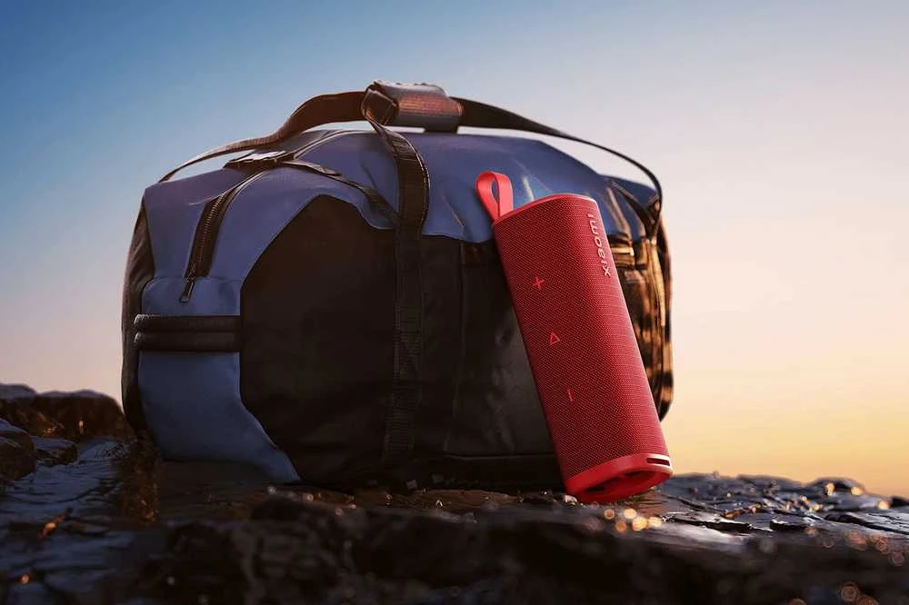 Nešiojama kolonėle Xiaomi Sound Outdoor, raudona