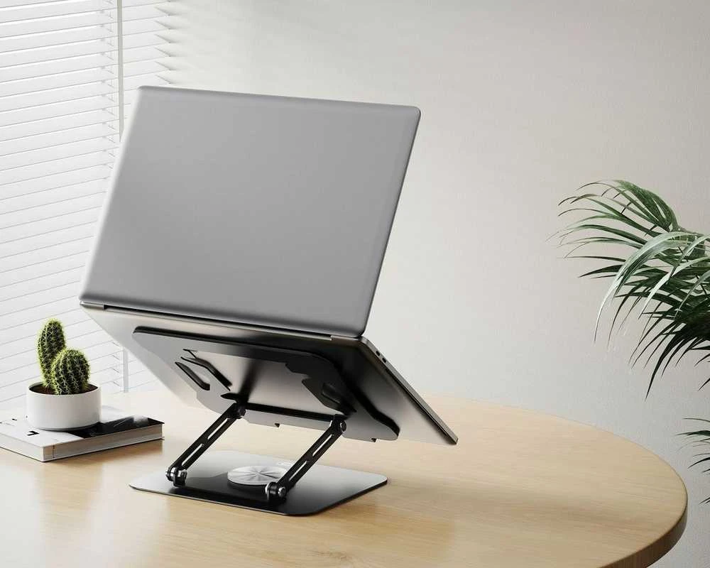XO holder stand C153 juodos spalvos for laptop max 17,3"