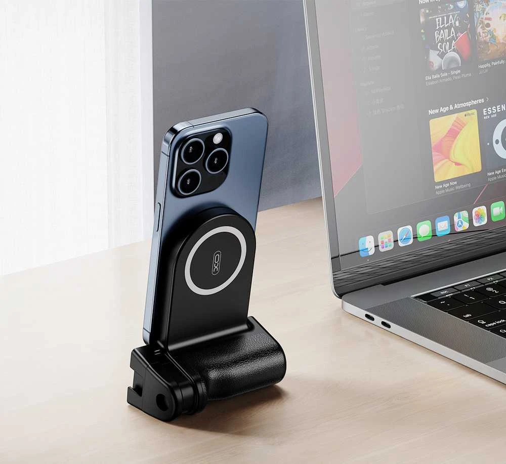 XO selfie stick laikiklis magnetinis SS18 juodas Bluetooth