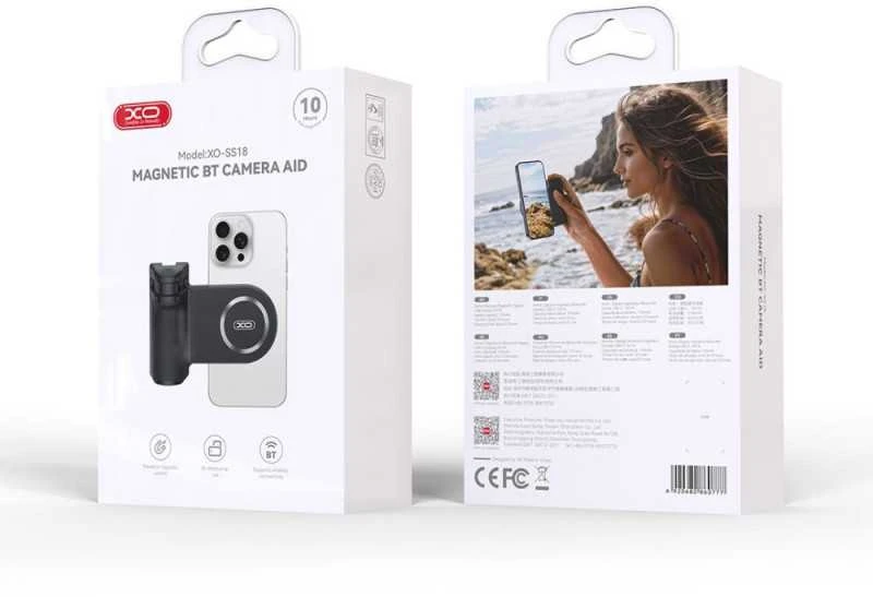 XO selfie stick laikiklis magnetinis SS18 juodas Bluetooth
