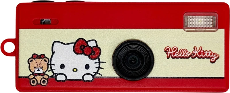 YASHICA Funtastic raktų pakabukas su kamera (klasikinė Hello Kitty)