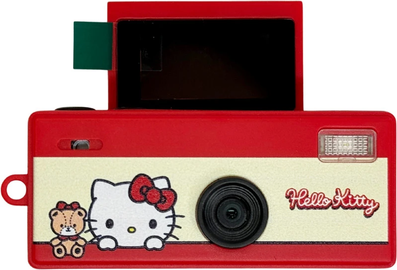 YASHICA Funtastic raktų pakabukas su kamera (klasikinė Hello Kitty)