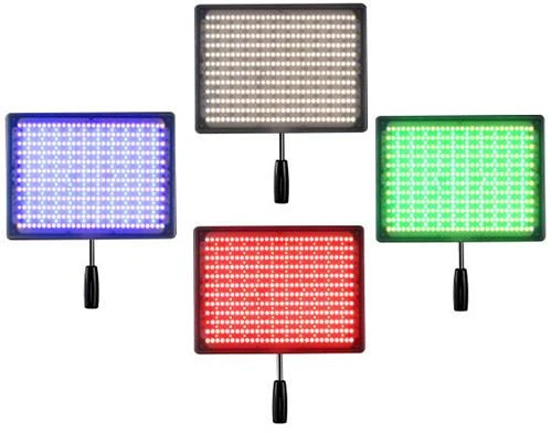 LED šviestuvas YongNuo YN600RGB Led panel 3200-5500K