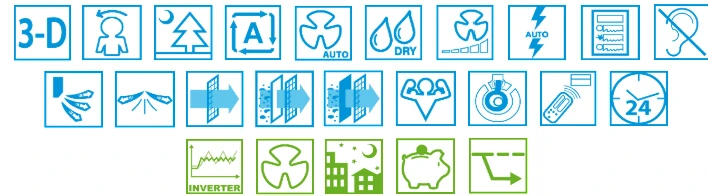 DAIKIN šilumos siurblys Comfora Nordic 3.5/4.0 kW, FTXTP35A-RXTP35A aprašymas - Prekės nuotrauka