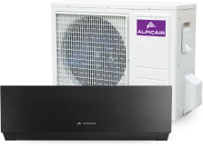 Sieninis oro kondicionierius AlpicAir AWI/O-26HRDC1TB 2.7/3.0 kW (juodas)