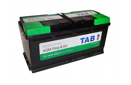 TAB 105Ah AGM akumuliatorius, žema kaina | Varle.lt
