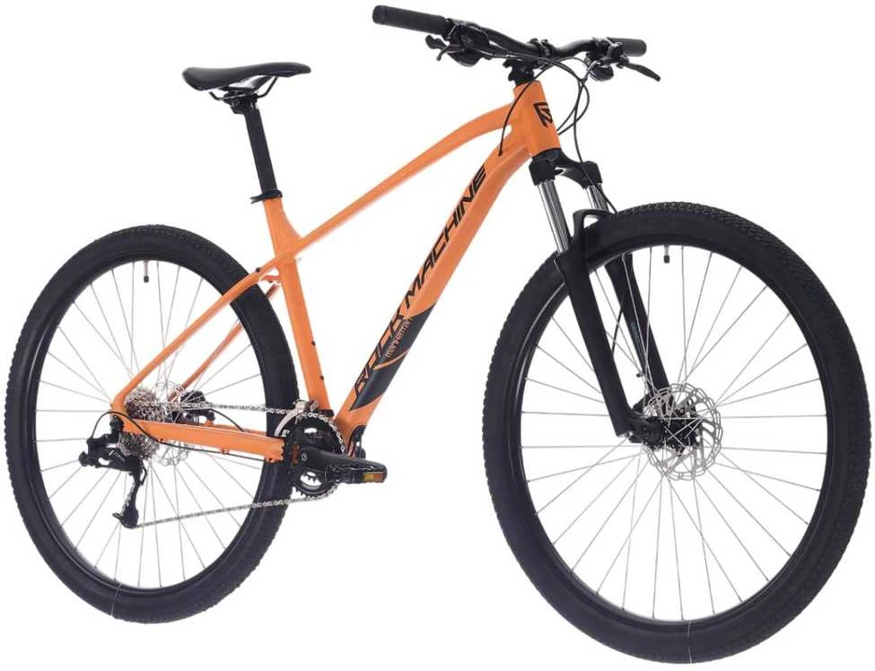 Kalnų dviratis Rock Machine Manhattan 60 Matte Lava Oranžinis (Rato dydis: 29 Rėmo dydis: M) (803.2026.29251) (Atnaujinta)