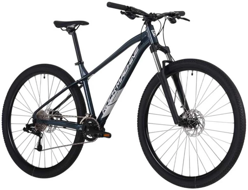 Kalnų dviratis Rock Machine Manhattan 60 Gloss Deep Night Mėlyna (Rato dydis: 29 Rėmo dydis: XL) (803.2026.29261) (Atnaujinta)
