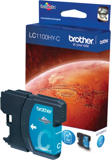 Brother LC-1100HYC rašalo kasetė Originalus Žydras 1 vnt