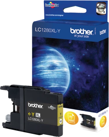 Brother LC1280XLY | Rašalo kasetė | Geltona