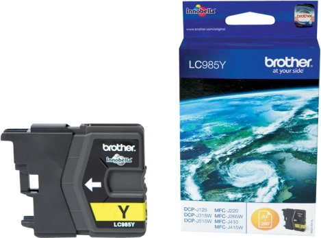 Brother LC985Y rašalo kasetė, Geltona