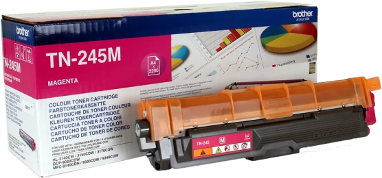 BROTHER TN-245M TONER HIGH MAGENTA 2200P