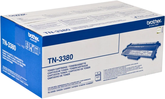 Brother TN-3380 | Toneris Cartridge | Juodas
