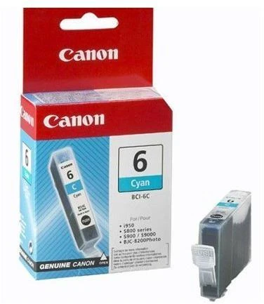 „Canon BCI-6C“ rašalo kasetė, žydra