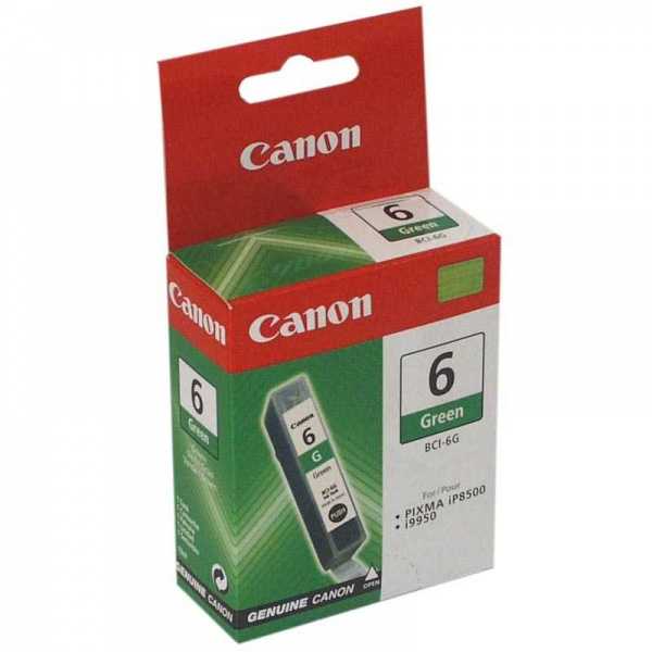Canon BCI-6G Originalus Žalia 1 vnt