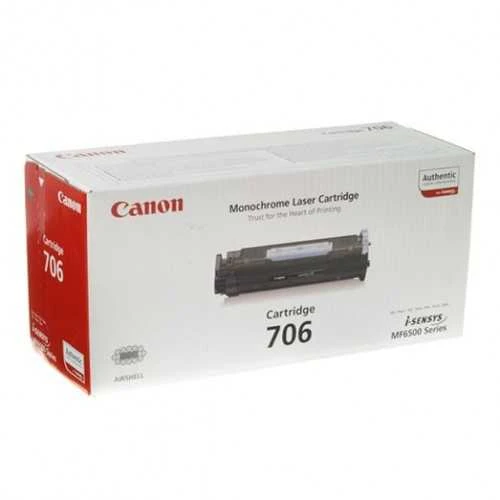 Canon 706 (0264B002) Lazerinė kasetė, Juoda