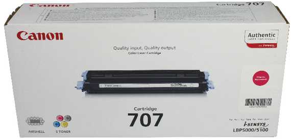 Canon 307 M Originalus Rausvai raudona 1 vnt