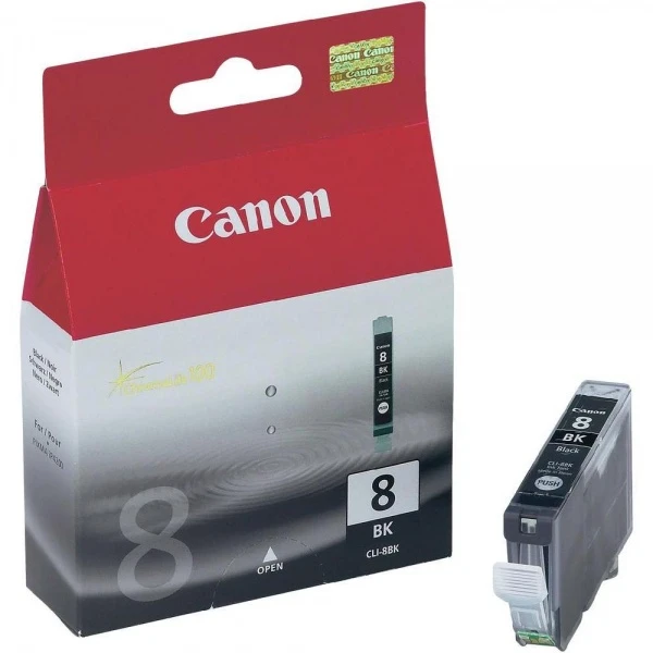 CANON 1LB CLI-8BK rašalo kasetė, juoda, standartinė talpa, 13 ml, 2,795 puslapiai, 1 pakuotė