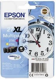 Žadintuvas Multipack Epson T2715 C/M/Y 3-color 27XL DURABrite | 31,2 ml