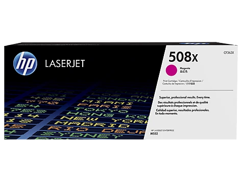 Hewlett Packard (HP) HP 508X kasetė, rausvai raudona, didelės talpos