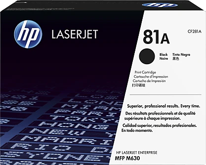 HP 81A Juodas Original LaserJet M604 / M605 / M606 Toneris Cartridge  (~10,500 pages) Žema kaina | Varle.lt