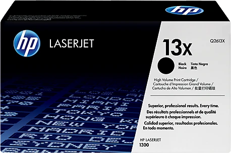 Hewlett Packard (HP) HP Toneris Juodas 13X for LaserJet 1300-series (4.000 pages)