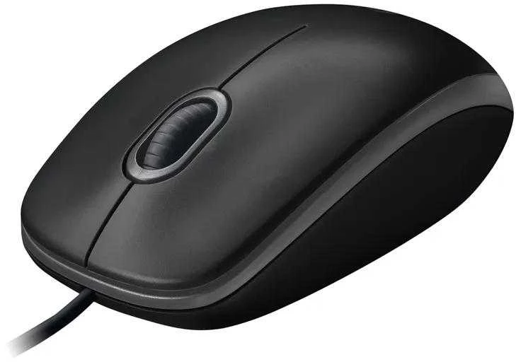 Logitech M100 Laidinė pelė USB-A 1000 DPI, Juoda