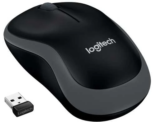 Bevielė pelė Logitech M185 pilka