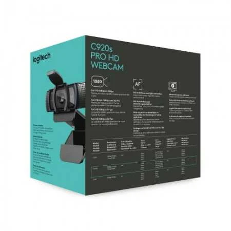 Internetinė kamera Logitech HD Pro C920S  Webcam/ FHD
