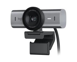 Logitech MX Brio 4K Ultra HD internetinė kamera, spalva: šviesiai pilka (960-001554)